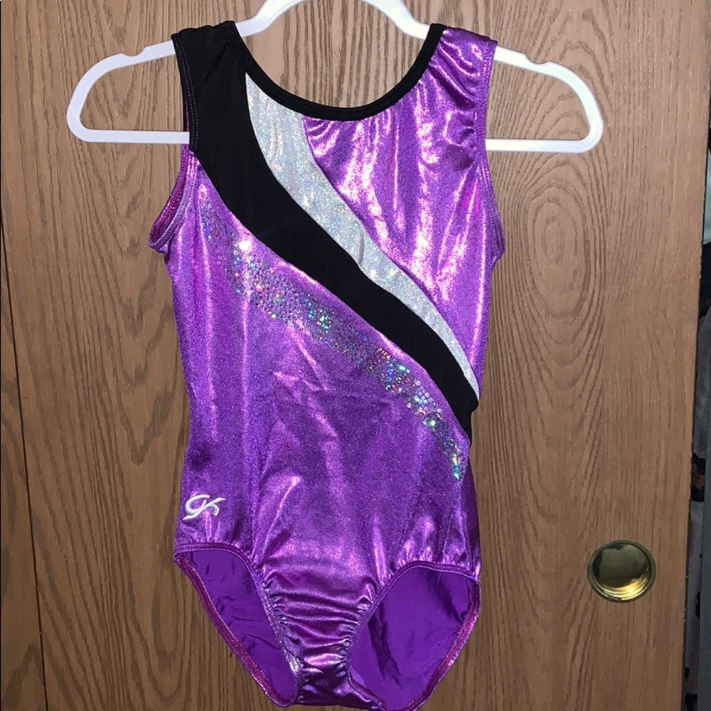 Purple GK gymnastics leotard
